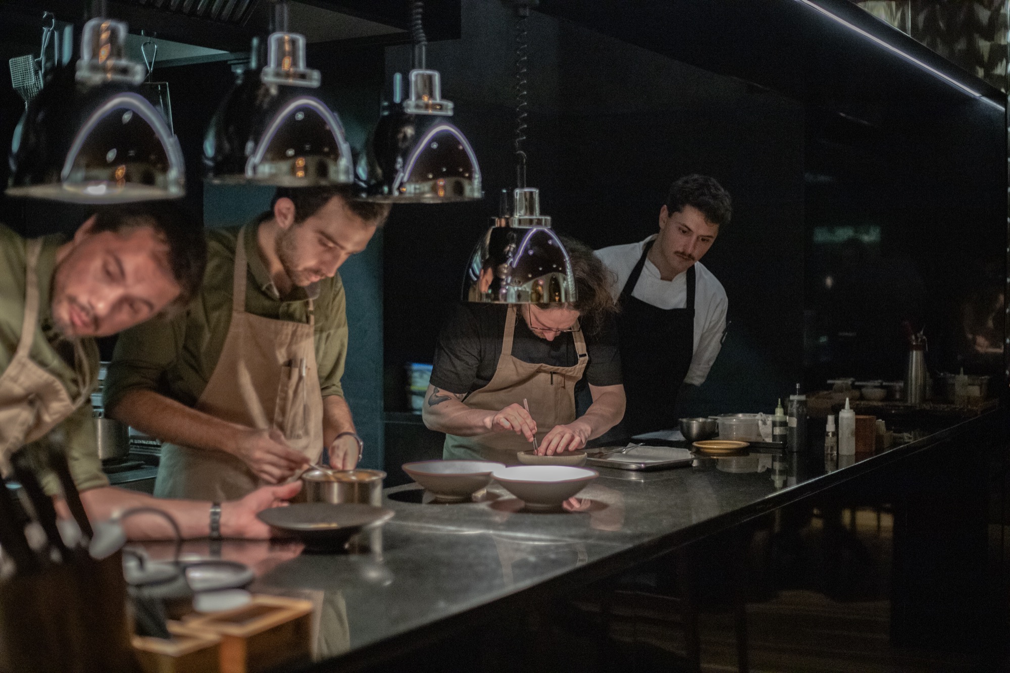 Manuel Domingos na cozinha